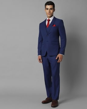 Louis philippe hot sale suits blue