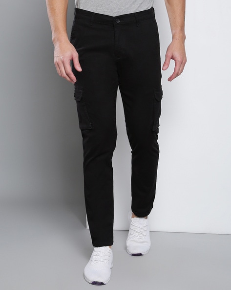 CARGO PANTS - BLACK – OwkayClothing