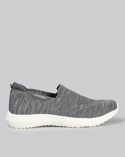 Woodland Men Knitted Slip-On Shoes