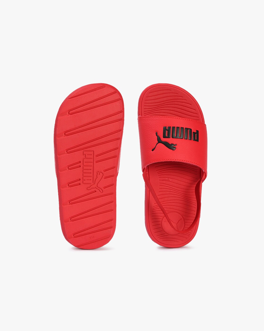 Red fenty hotsell slides