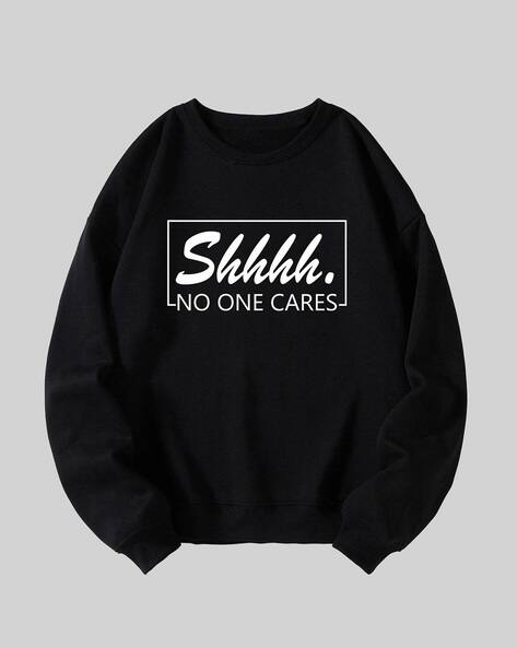 KOTTY Women Graphic Sweatshirt with Round Neck
