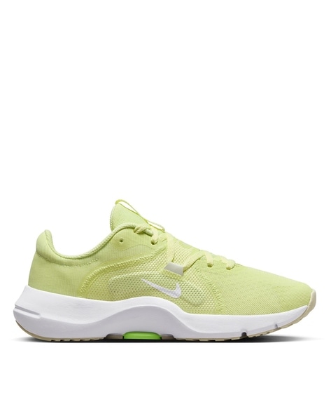 Lime Green & White Nike's | Neon nike shoes, Fashion shoes sneakers, Cute nike  shoes