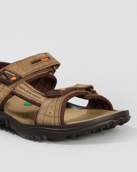 Woodland khaki store floater sandals