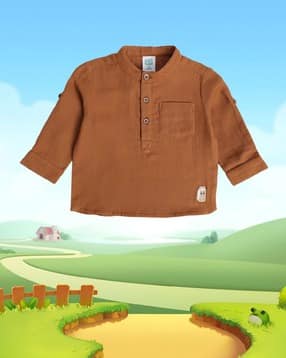 mini klub Boys Shirt with Band Collar-picture-21