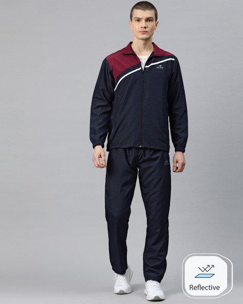 Track jacket and online pants set