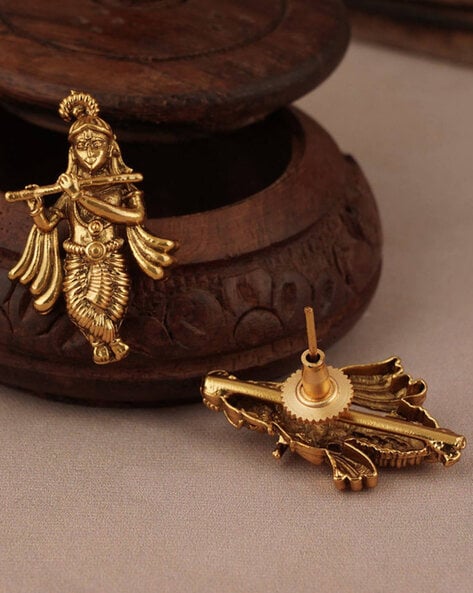 Baby krishna jewelry set of cuff kada and ankle kada and anklet, small size Lord  Krishna Laddu Gopala jewelry set best gifting nsk544 | TRIBAL ORNAMENTS