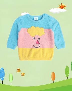 mini klub Boys Colourblock Round-Neck Sweater-picture-11