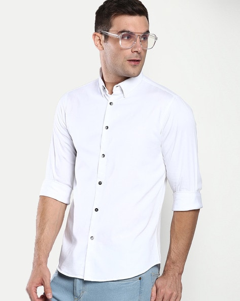 Buy White Shirts for Men by DENNISLINGO PREMIUM ATTIRE Online