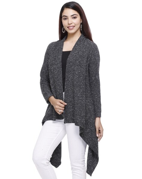 Buy Charcoal Shrugs Jackets for Women by American Eye Online