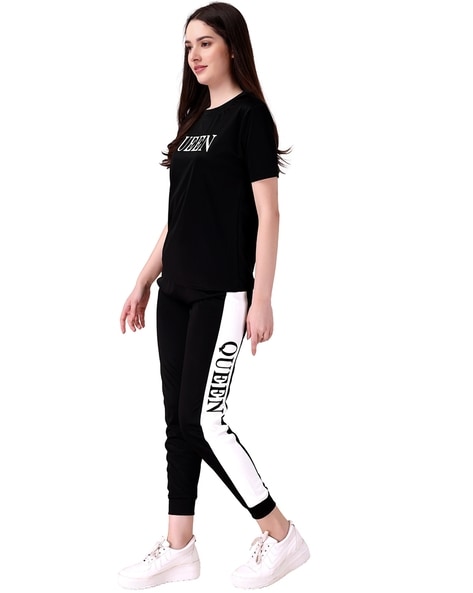 Buy Black Tracksuits for Women by Alisba Online