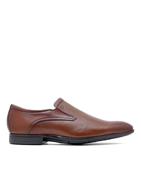 RUOSH Men Genuine Leather Slip-On Shoes