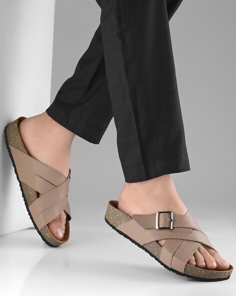 Criss cross toe discount sandals