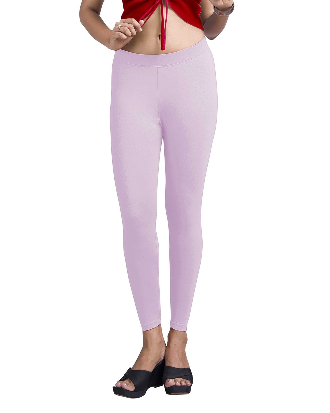 Cyinyin Leggings for Women Sweatpants Women Fashion Women's High Waist  Seamless Solid Color Yoga Pants Running Fitness Pants Leggings Light Purple  M - Walmart.com