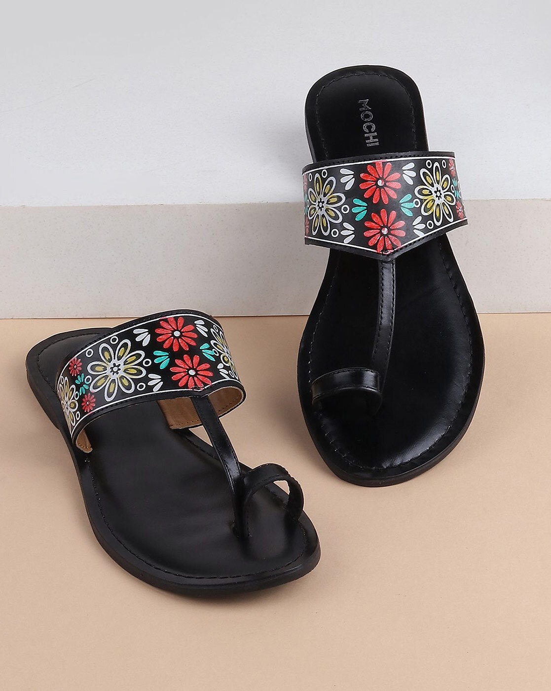 Buy Textured Toe-Ring Sandals Online at Best Prices in India - JioMart.