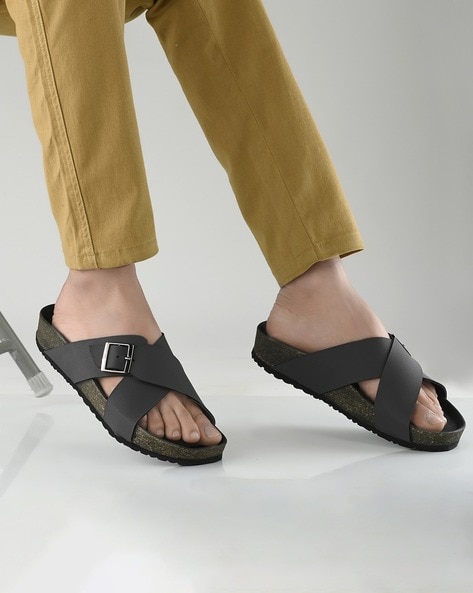 Buy Black Sandals for Men by ARBUNORE Online Ajio