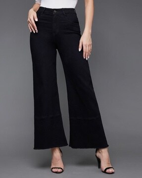 Buy Black Jeans & Jeggings for Women by MISS CHASE Online