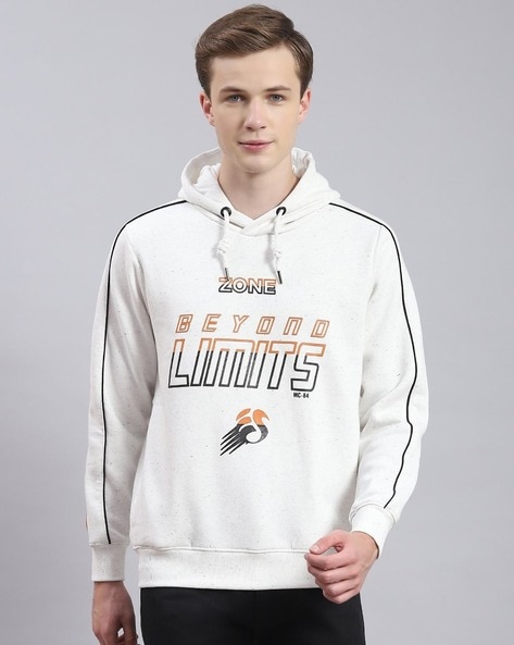 Buy Off white Sweatshirt Hoodies for Men by MONTE CARLO Online Ajio