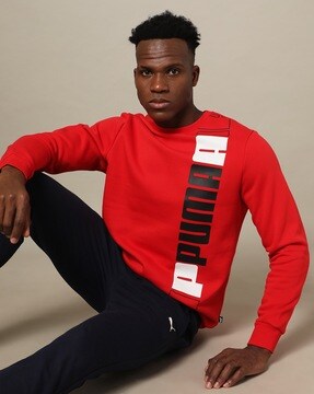 Puma cheap red jumper