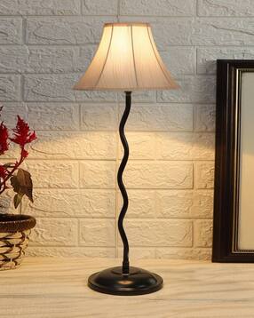 devansh Cotton Zig-Zag Table Lamp with Iron Base-picture-37