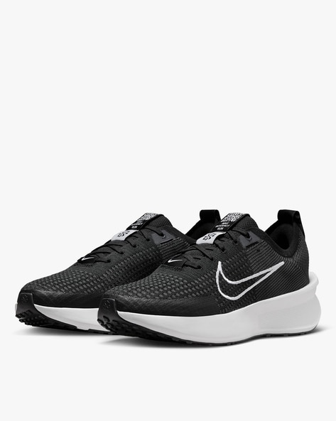 Buy NIKE Men Interact Running Shoes Black Color Men AJIO LUXE