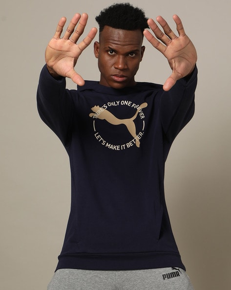 Buy Blue Sweatshirt Hoodies for Men by Puma Online Ajio