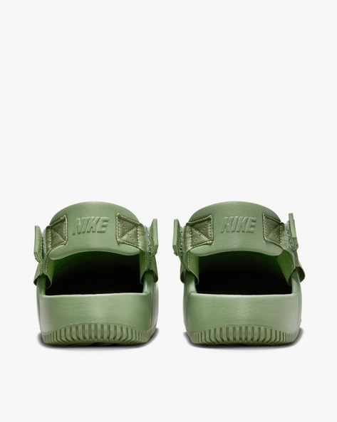 Olive green 2025 nike sandals