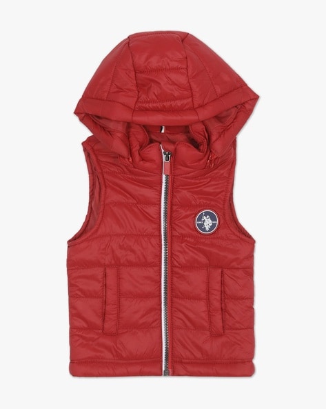 Boys sale red gilet