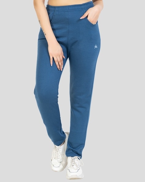 Buy Navy Blue Track Pants for Men by DUKE Online | Ajio.com