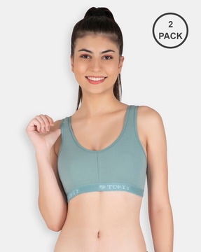 Buy Typographic Print Training Sports Bra Online at Best Prices in India -  JioMart.