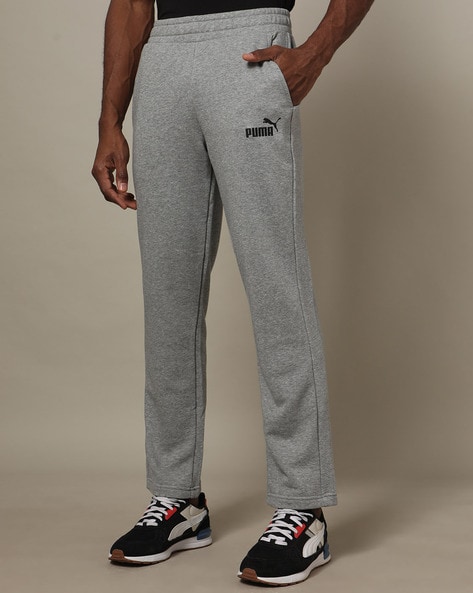 Puma Grey Straight Fit Track Pants - Buy Puma Grey Straight Fit