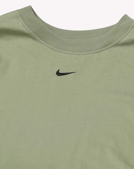 Olive green and pink nike sales shirt