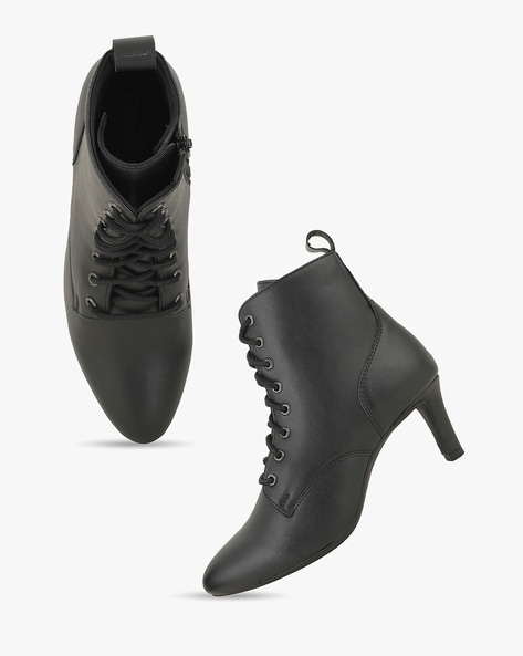 Low heel formal boots on sale