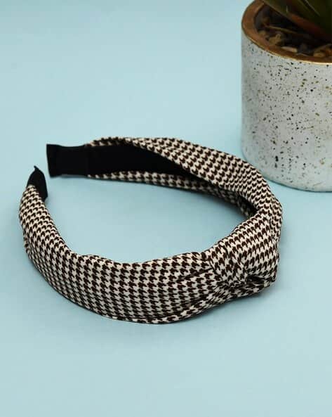 Girls Checked Hair Band