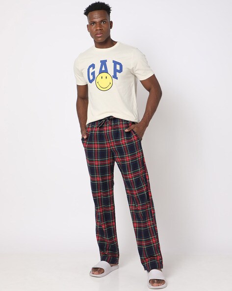 Gap mens on sale flannel pajamas