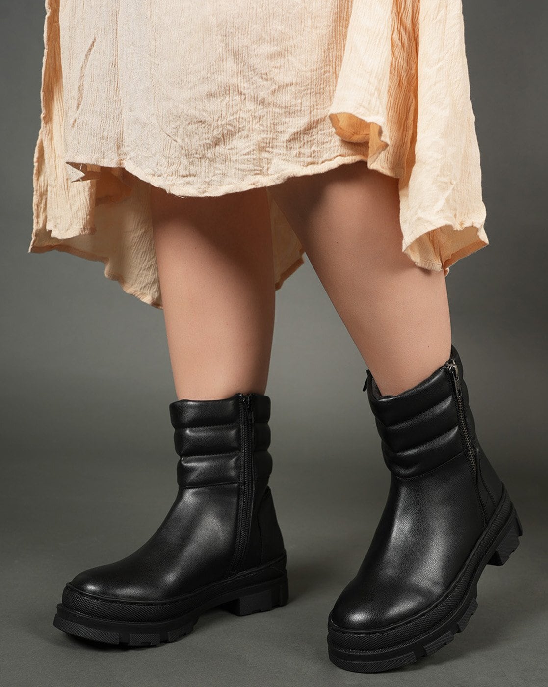 Buy Black Boots for Women by Steppings Online