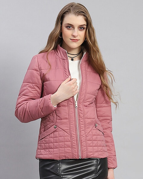 Buy Pink Jackets Coats for Women by MONTE CARLO Online Ajio