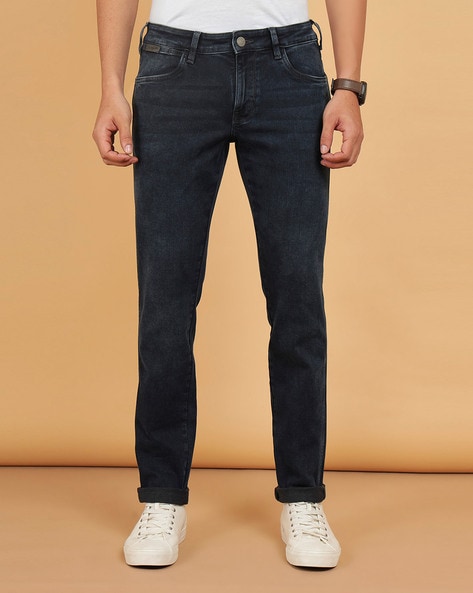 Wrangler Men Mid-Rise Slim Jeans