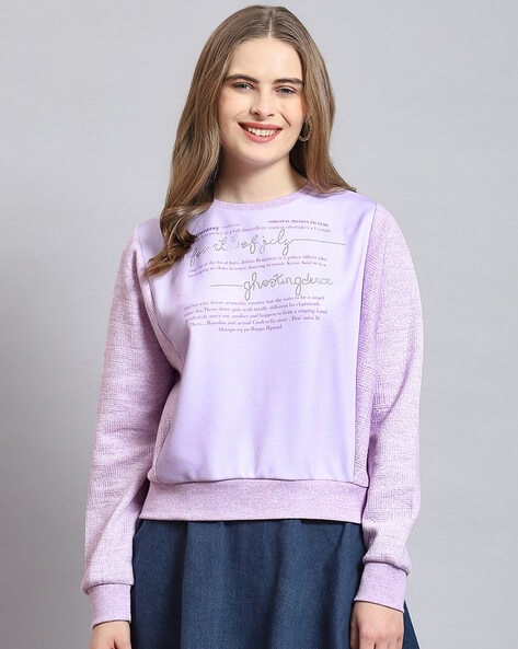 Buy Sweatshirts For Women Online - Ladies Sweatshirts - Monte Carlo