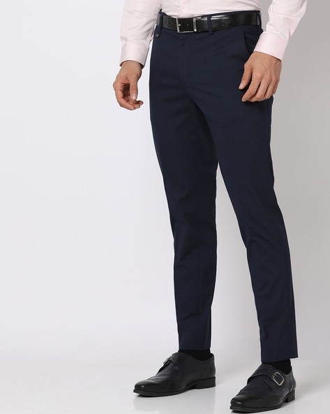 Stone Cotton Drill Flat Front Trouser – Drakes US