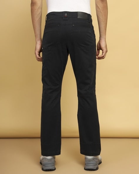 Buy Black Trousers & Pants for Men by Wrangler Online