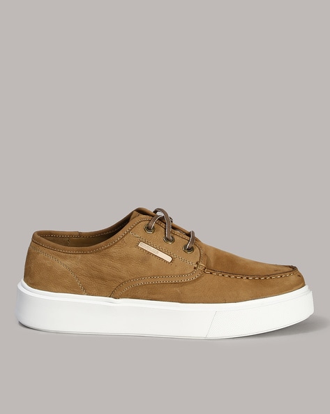 Woodland Men Lace-Up Casual Shoes