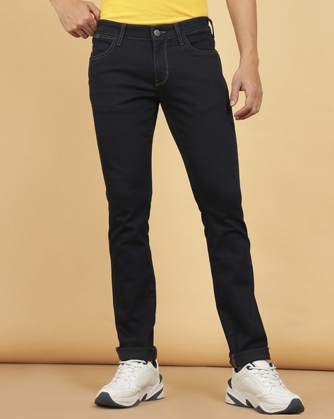 Wrangler Men Mid-Rise Slim Jeans