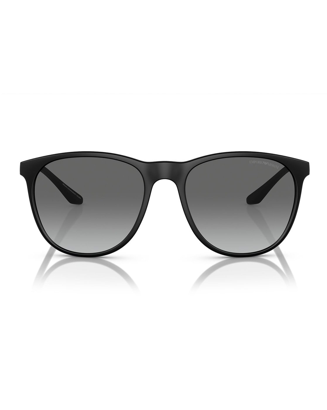 Buy EMPORIO ARMANI Men Gradient Lens Full Rim Round Sunglasses 0EA4210 Grey Color Men AJIO LUXE