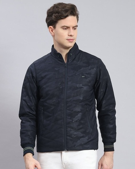 Buy Cloak & Decker By Monte Carlo Men Black Solid Biker Jacket - Jackets  for Men 2225917 | Myntra