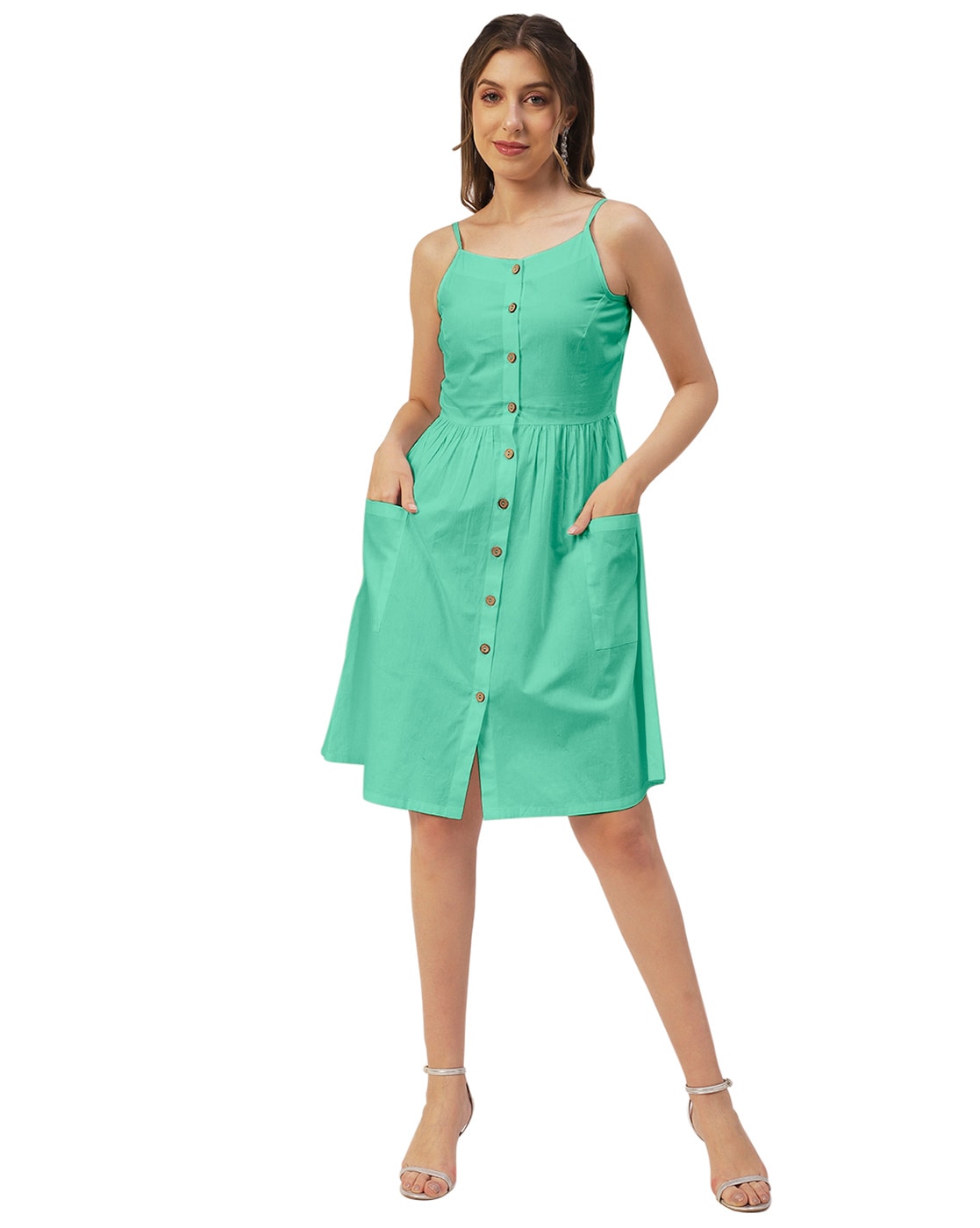 Women's Dresses Online: Low Price Offer on Dresses for Women - AJIO |  Women's knee length dresses, One piece dress design, Knee length dress
