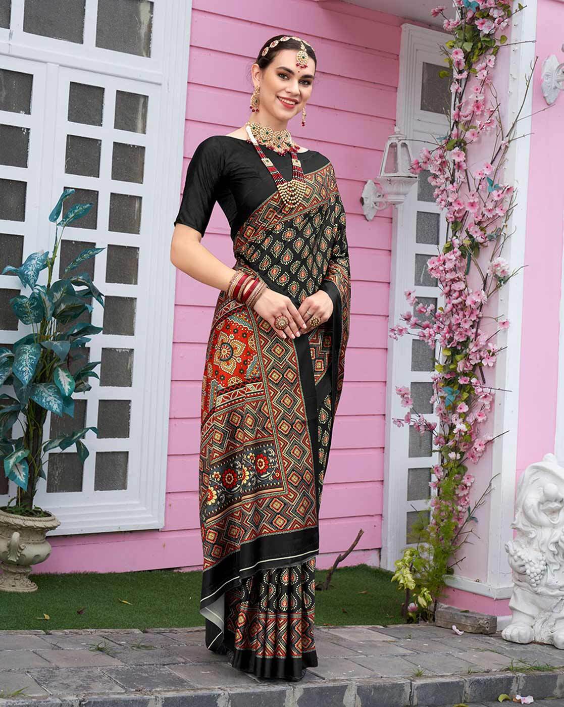 Black Sarees