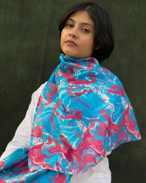 Women Printed Cotton Scarf Price in India