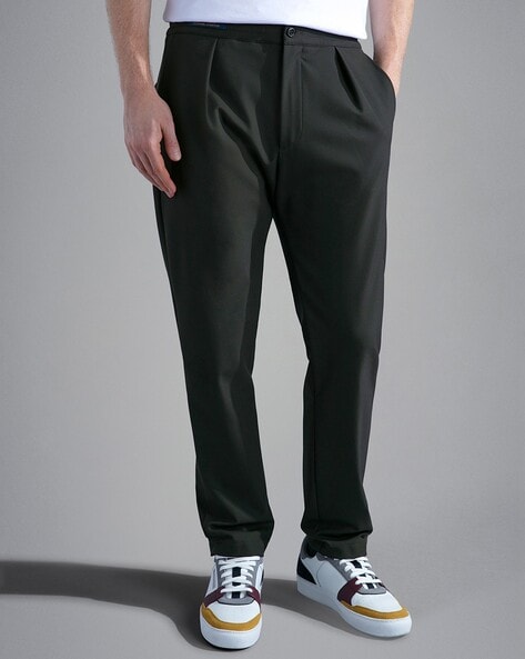 Crease Resistant Single Pleat Trousers