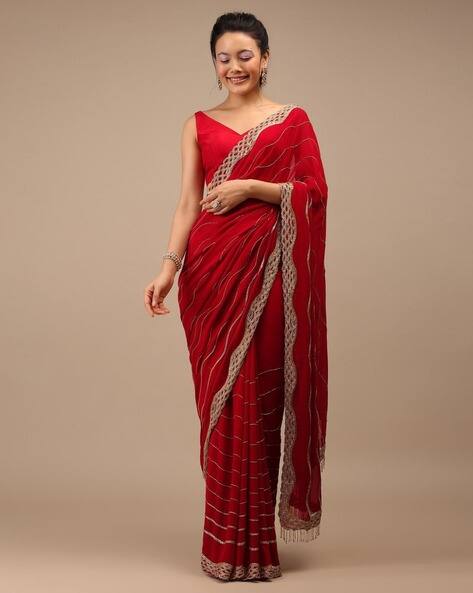 best saree brands in ajio
