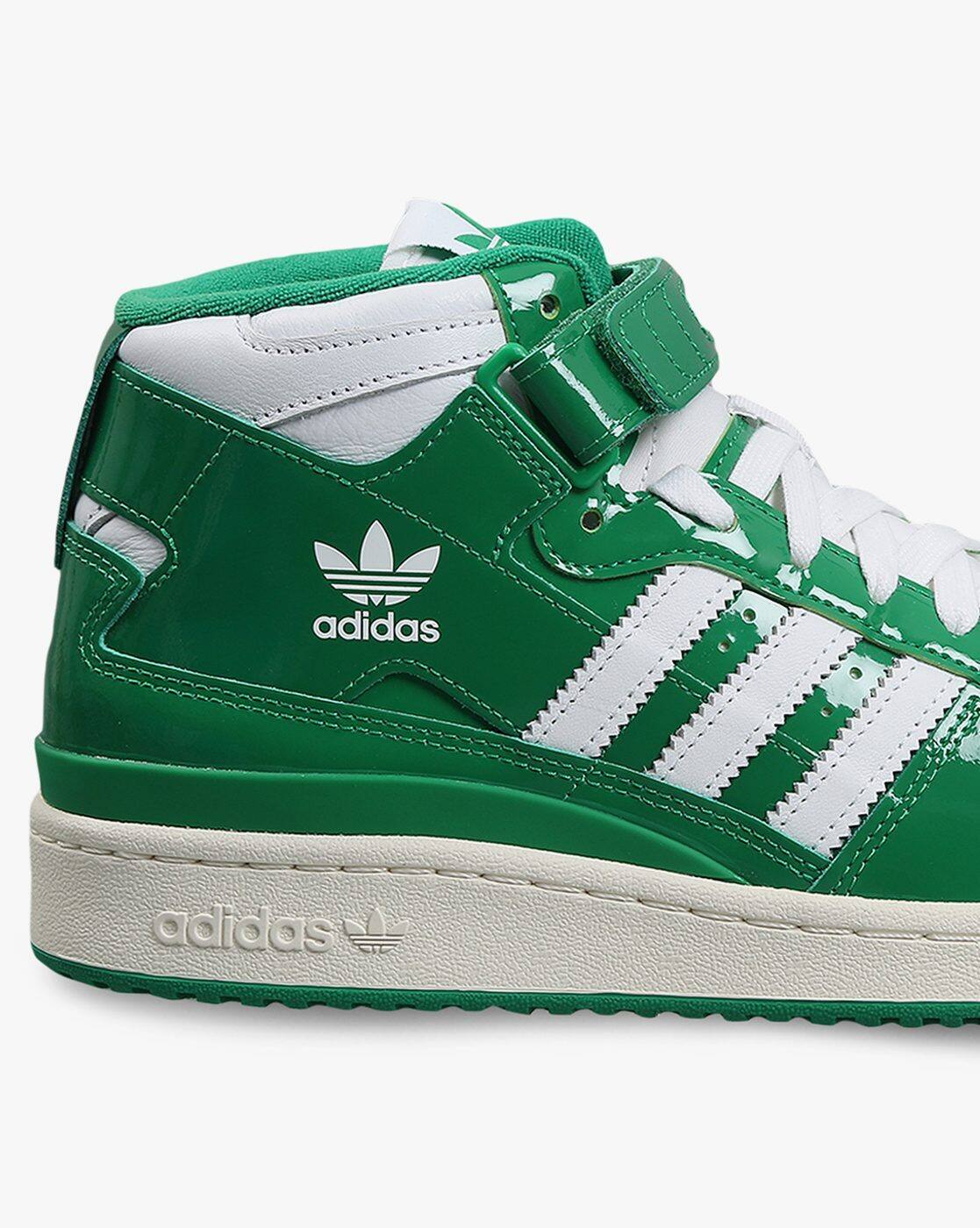 adidas gazelle silver green womens adidas x IVY PARK Green Forum Mid Sneakers  BlackSkinny